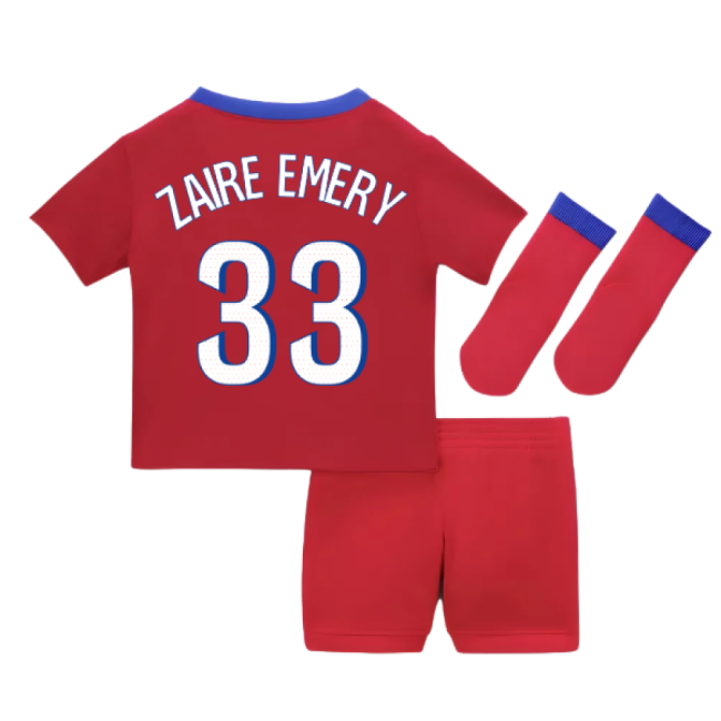 2025-2026 PSG Third Baby Kit (Zaire Emery 33)-Vantage Point Soccer